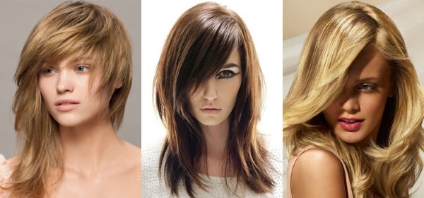Grzywka 2020 dla włosów średnich: ukośne, podarte, piękne, krótkie, kaskadowe, asymetryczne. Trendy w modzie ze zdjęciami
