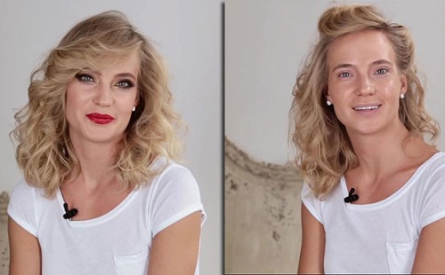 Những ngôi sao không trang điểm - ảnh trước và sau: Nghệ sĩ, ca sĩ Nga, họ trông như thế nào nếu không có Photoshop