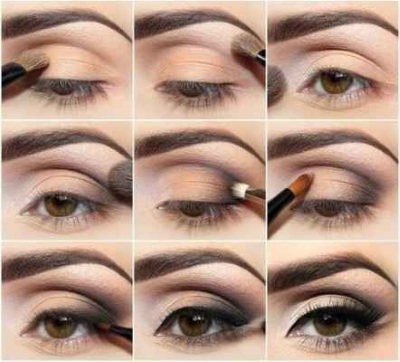 Jak powiększyć oczy makijażem: strzały, cienie, eyeliner, ołówek, z wystającą powieką. Instrukcja krok po kroku
