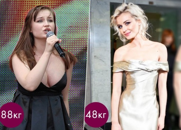 Polina Gagarina đã giảm cân như thế nào. Hình ảnh trước và sau khi giảm cân, ăn kiêng, khuyến cáo của ca sĩ